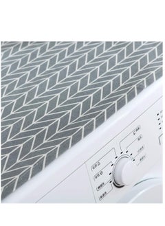 SYOSI Washing Machine Dustproof Cover, 55cm × 130cm Anti-Stain Waterproof Washer and Dryer Protection Covers for The Top, Anti-Slip Refrigerator Fridge Dust Cover with Storage Bag (1pcs)  - Image 5