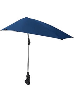 GGEROU Outdoor Clamp On Umbrella SPF 50+ Adjustable Umbrella with Universal Clamp Outdoor Sun Shade Umbrella  - Image 1