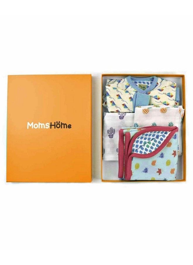 MOM'S HOME - صندوق هدايا أساسيات المستشفى للأطفال حديثي الولادة، متعدد الألوان، عبوة من 27 عنصرًا - Image 1