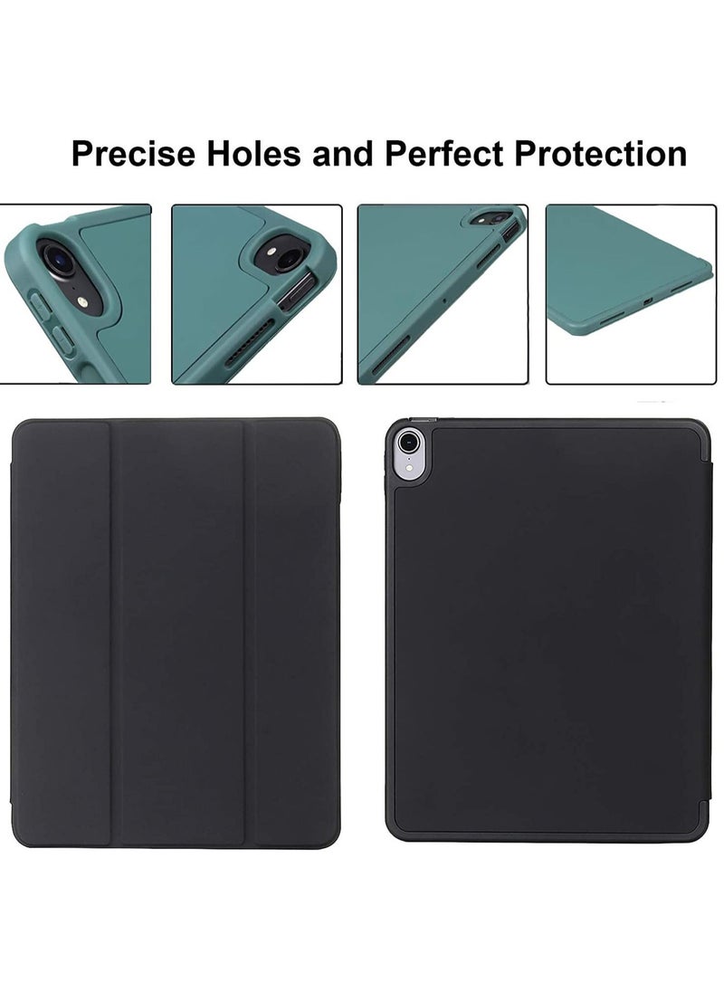 IAF for New iPad Air 4th Generation 2020 Case , for New iPad Air 4 10.9 Inch 2020 Case with Pencil Holder, Smart Trifold Stand Cover Case,Auto Sleep/Wake, Black - Image 4