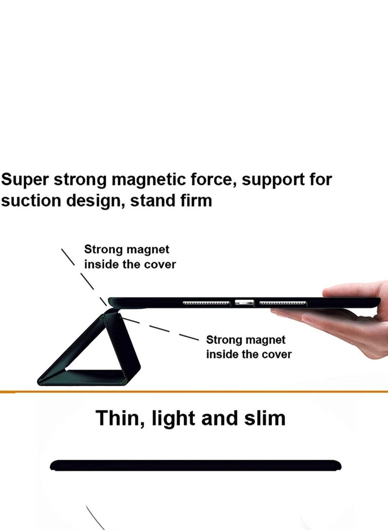 IAF for New iPad Air 4th Generation 2020 Case , for New iPad Air 4 10.9 Inch 2020 Case with Pencil Holder, Smart Trifold Stand Cover Case,Auto Sleep/Wake, Black - Image 5