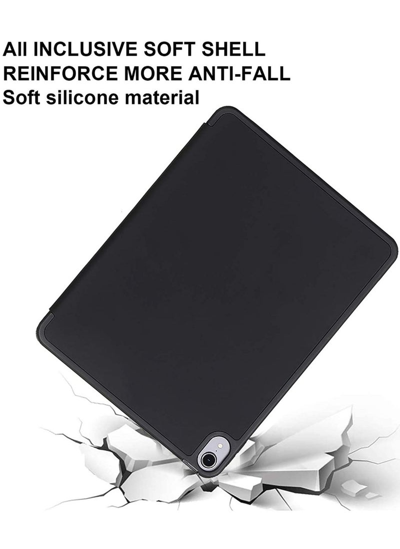 IAF for New iPad Air 4th Generation 2020 Case , for New iPad Air 4 10.9 Inch 2020 Case with Pencil Holder, Smart Trifold Stand Cover Case,Auto Sleep/Wake, Black - Image 3