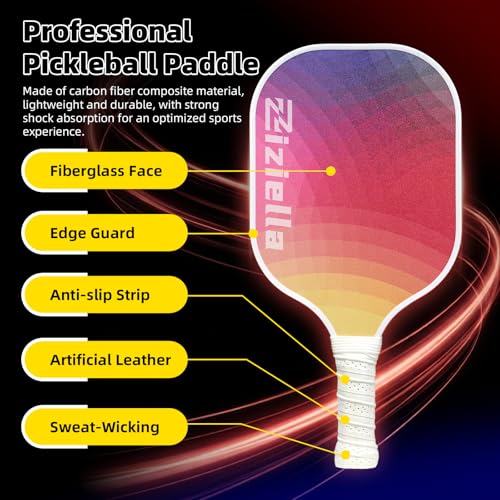 Ziziella Indoor Paddle Game with Net, Portable Pickleball Set with Net for Family or Solo Fun, All in One Outdoor Sports - Badminton, Pingpong, Tennis for Lawn, Backyard, Camping, Beach - Image 4