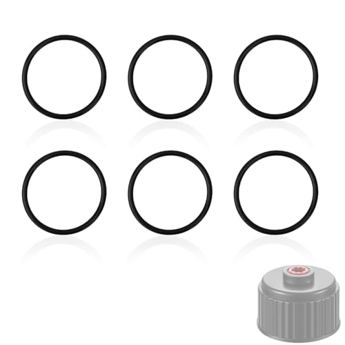 MuuTuoL 3043B ORing Replacement for VP Racing Fuels 3042 Jug Caps Tank lid Seal Rubber Ring 6 Pack - Image 1