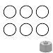 MuuTuoL 3043B ORing Replacement for VP Racing Fuels 3042 Jug Caps Tank lid Seal Rubber Ring 6 Pack - Image 2