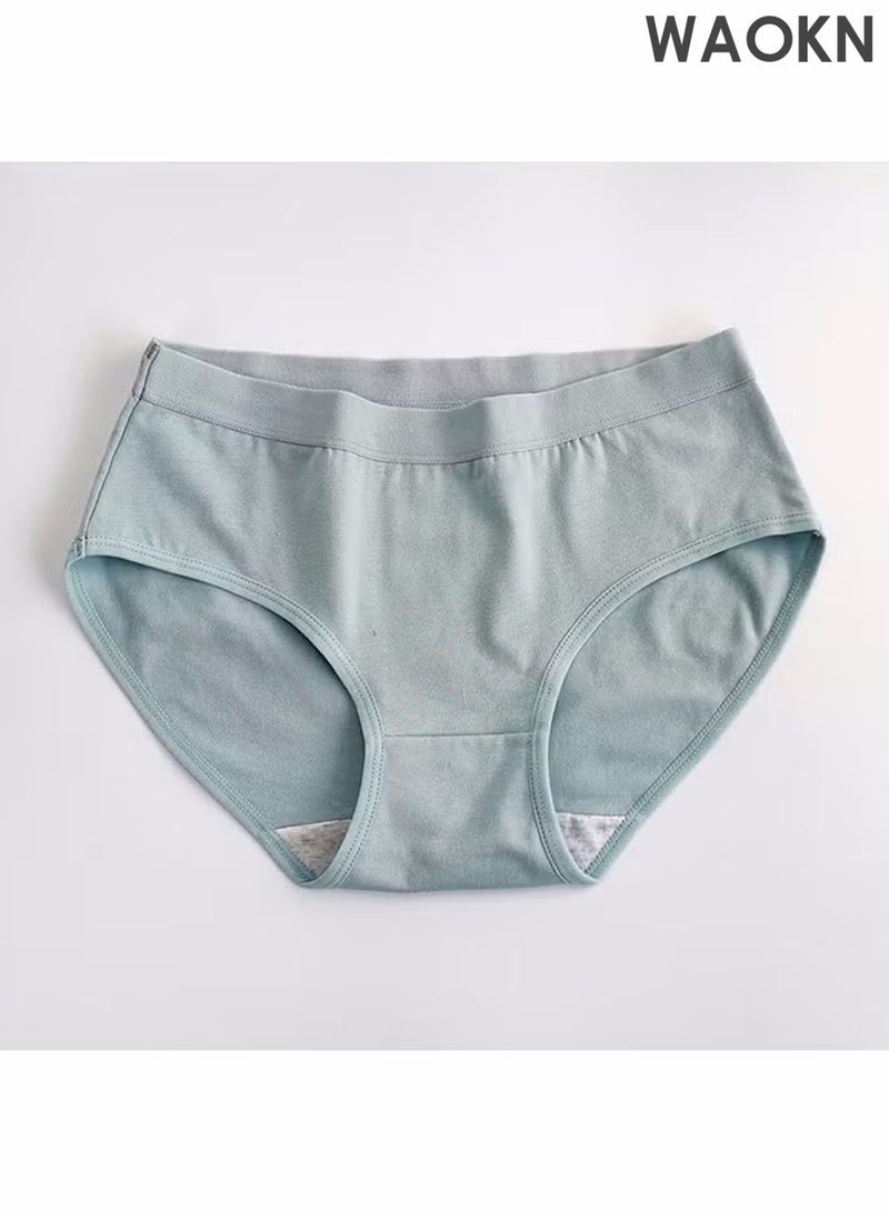 WAOKN 6-Piece Cotton Bikini Breathable Panties Low Waist Fashionable Ladies Panties Trunks Breathable and Comfortable Fashion Anti-Chafing Stretch Cotton, Stretch Cotton Moisture-Wicking Athletic Underwear - Image 4