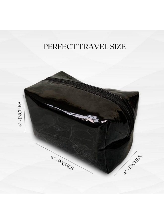 STRUTT Black Toiletry Kit/Make Up Pouch/Cosmetic Case/Travel Organiser For Women - Image 3