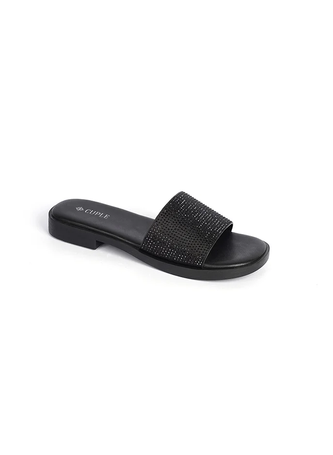 كابلي صندل منزلق نسائي للأناقة اليومية