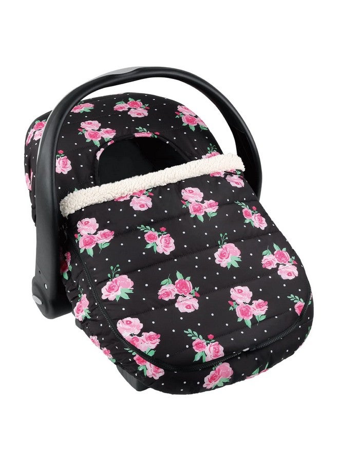 The Peanut Shell غطاء مقعد السيارة من بي نات شيل - أغطية واقية لفتاة صغيرة، ملحقات سهلة التنظيف، مقعد سيارة شتوي مقاوم للعوامل الجوية لمقعد السيارة للأطفال - وردة زهرية - Image 1