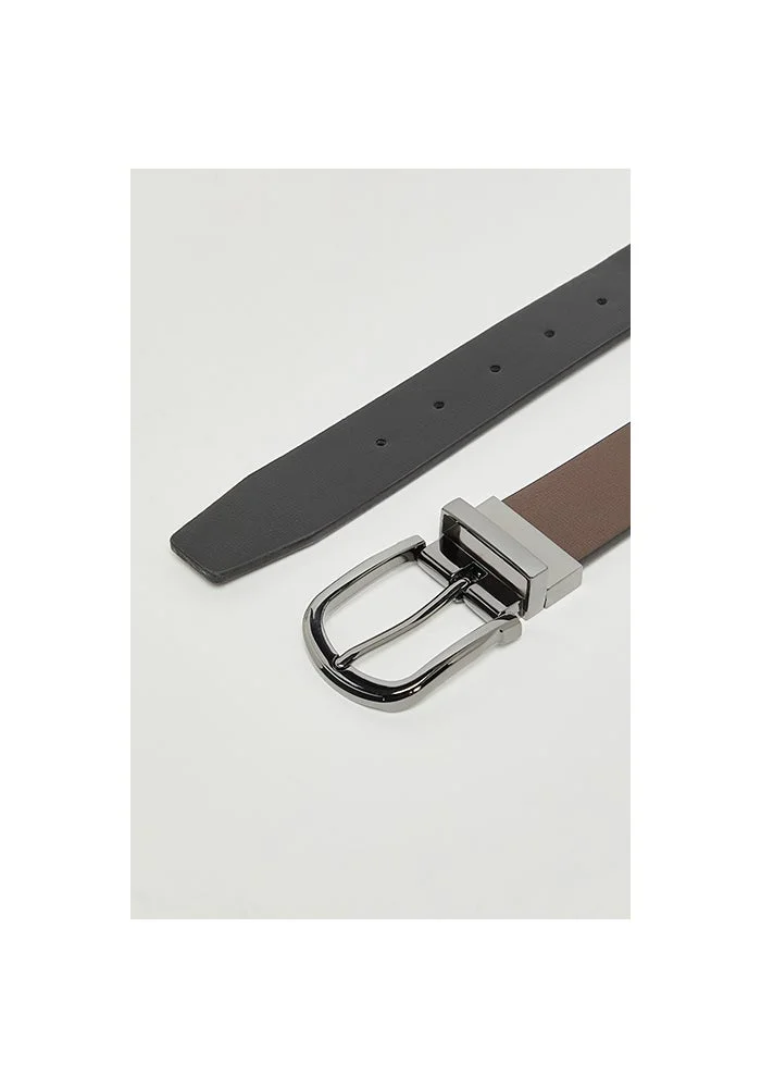 R&b  Solid Reversible Belt for Men | Best Price UAE