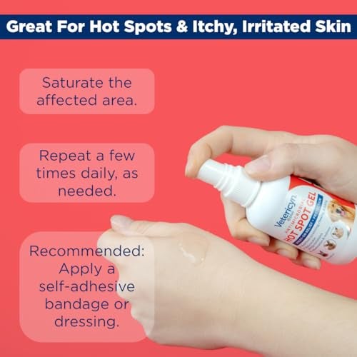 Vetericyn Plus Dog Hot Spot Gel | Spray-On Hot Spot Care for Dogs, Relieves Dog Itchy Skin and Allergy Symptoms, Helps with Skin Inflammation and Redness, Safe for All Animals. 3 ounces - Image 2