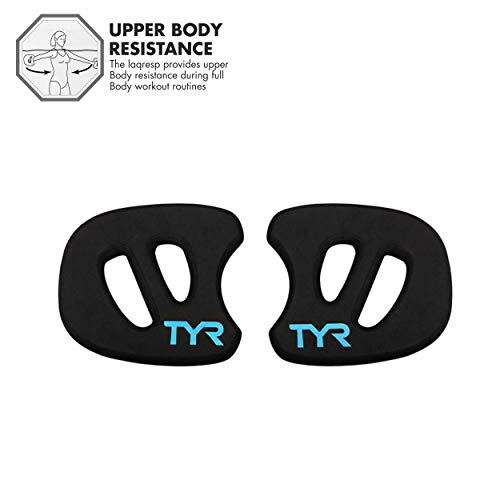 TYR Aquatic Resistance Planes,All(Black-Blue) - Image 2