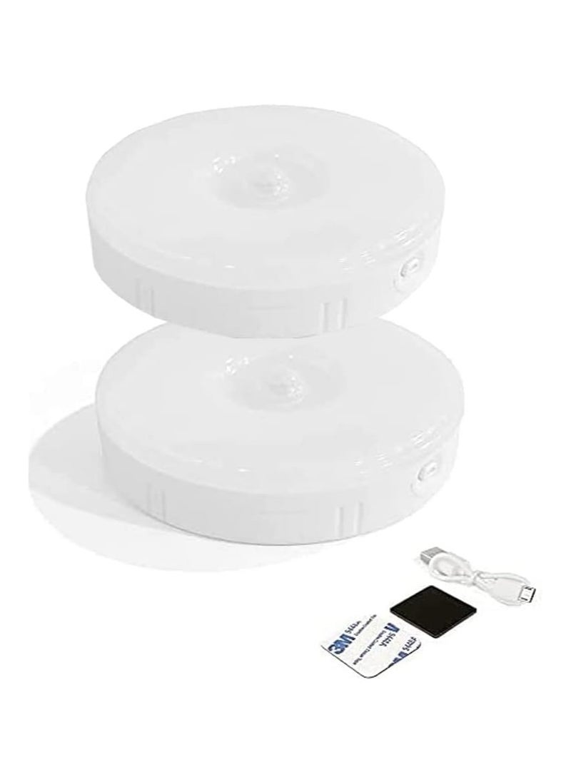 Plan A Under Cabinet Lights Motion Sensor Rechargeable Under Cabinet Lights for Kitchen USB for Walls Bathroom Bedroom (1)  - Image 1