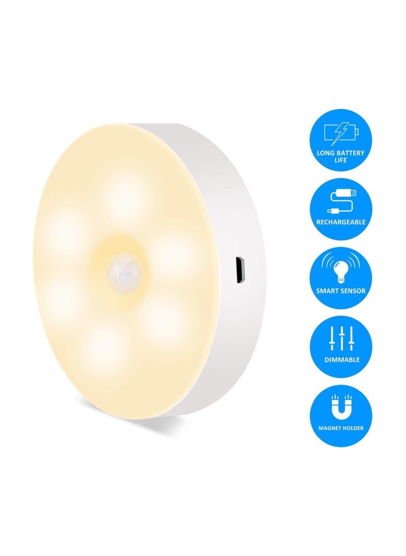 Plan A Under Cabinet Lights Motion Sensor Rechargeable Under Cabinet Lights for Kitchen USB for Walls Bathroom Bedroom (1)  - Image 5