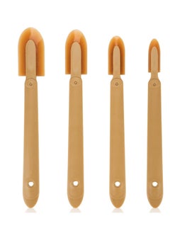Excefore Caulking Spatulas, 4 Sizes Set Silicone Caulk Finishing Tool, Smooth Rubber Spatula Finisher, Sealant Grout Caulk Applicator Tool for Ceramic Tiles, Baseboards, Kitchens, Bathrooms  - Image 1