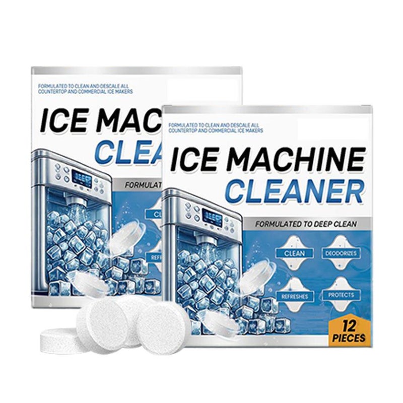 High-efficiency ice maker cleaning tablets remove scale and odors, extend the lifespan of your ice maker, and allow you to enjoy the best-tasting ice. - Image 1