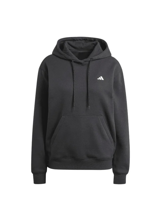 Adidas adidas W Sl Fc Hd Black Training Sweatshirts 2XS