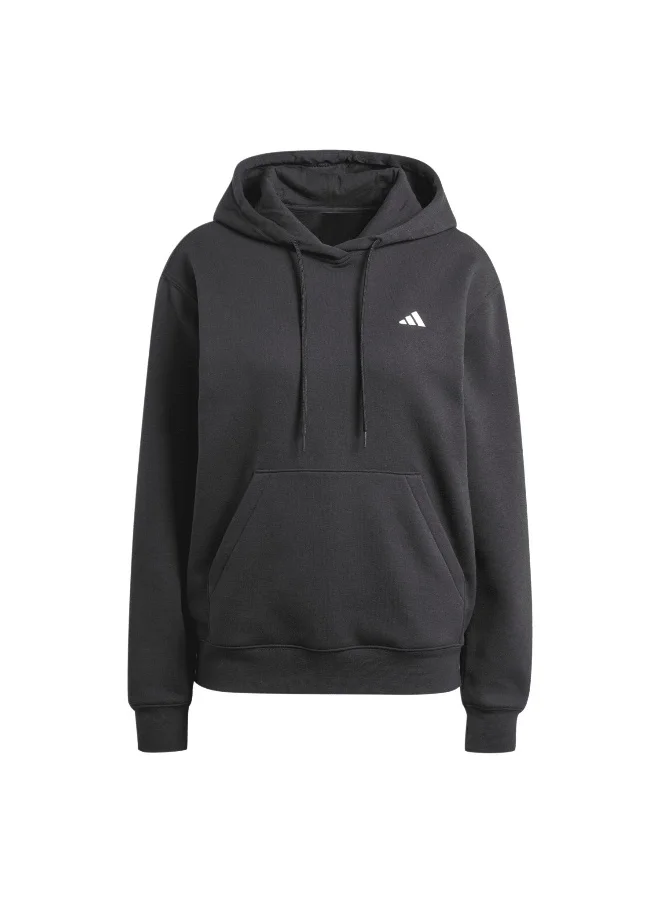 Adidas adidas W Sl Fc Hd Black Training Sweatshirts 2XS