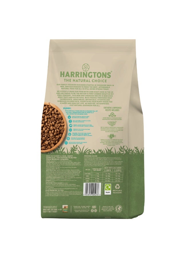Harringtons Complete Turkey & Rice Dry Puppy Food - Image 4