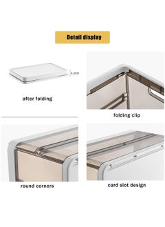 SYOSI Wardrobe Storage Bin, Clothes Storage Organizer Underwear Drawer Organizer Stackable Plastic Storage Bin for Closet Slideable Drawer Clothes Organizer Box - pzsku/Z8C4FEC3F618EB6D8D924Z/45/_/1691488365/42b5fcb2-250d-445b-ae41-a05f35ac80a8