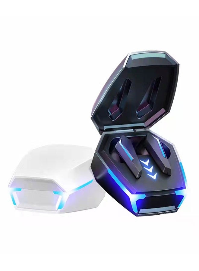 TWS Gaming Wireless Headset - White - Image 2