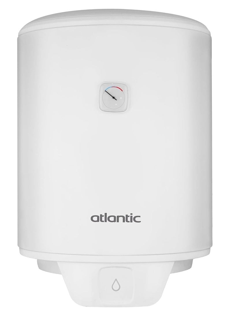أتلانتيك سخان مياه كهربائي ايجو بخزان داخلي مبطن بالزجاج من اتلانتيك (50 لتر) - Image 1