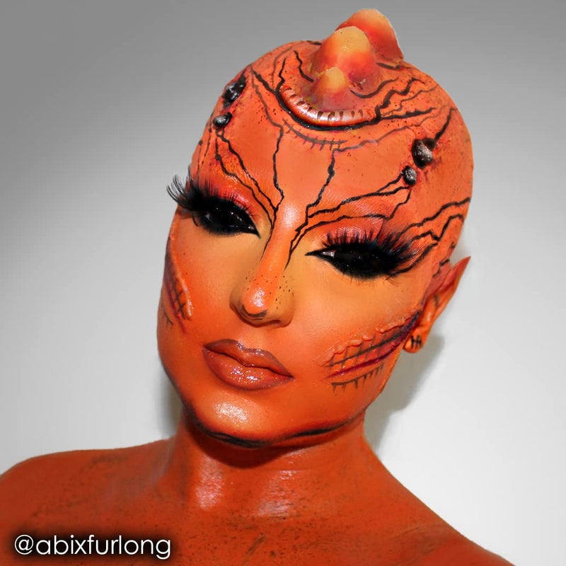 Mehron Makeup CreamBlend Stick | Face Paint, Body Paint, & Foundation Cream Makeup | Perfect for Halloween (.75 oz) (ORANGE) - Image 2