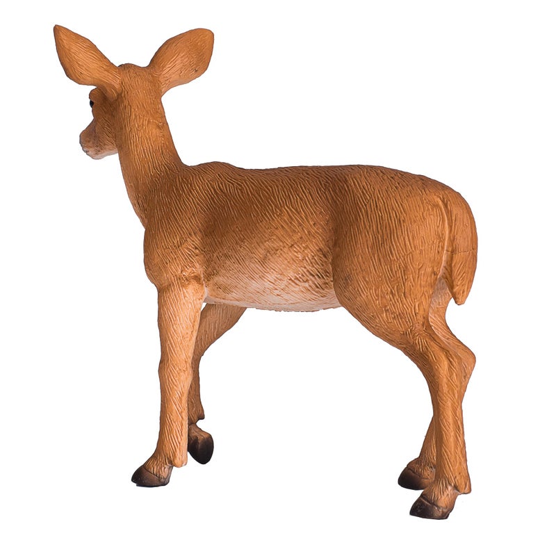 MOJO White Tailed Deer Doe Realistic International Wildlife Hand Painted Toy Figurine - Image 2