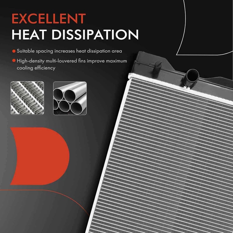 A-Premium Engine Coolant Radiator Assembly for Toyota Corolla - Image 5
