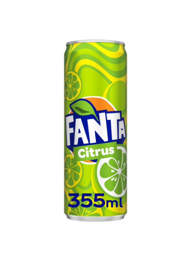 Fanta Citrus Carbonated Soft Drink Can - Image 2