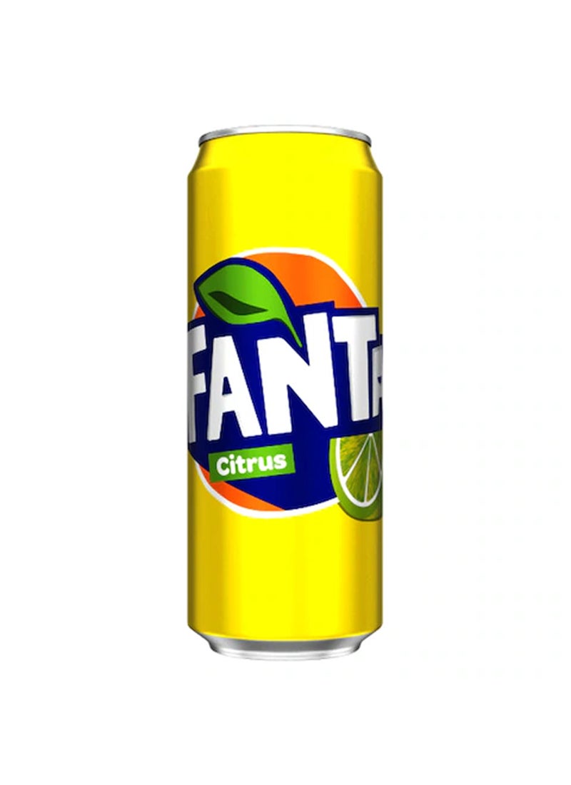 Fanta Citrus Carbonated Soft Drink Can - Image 1