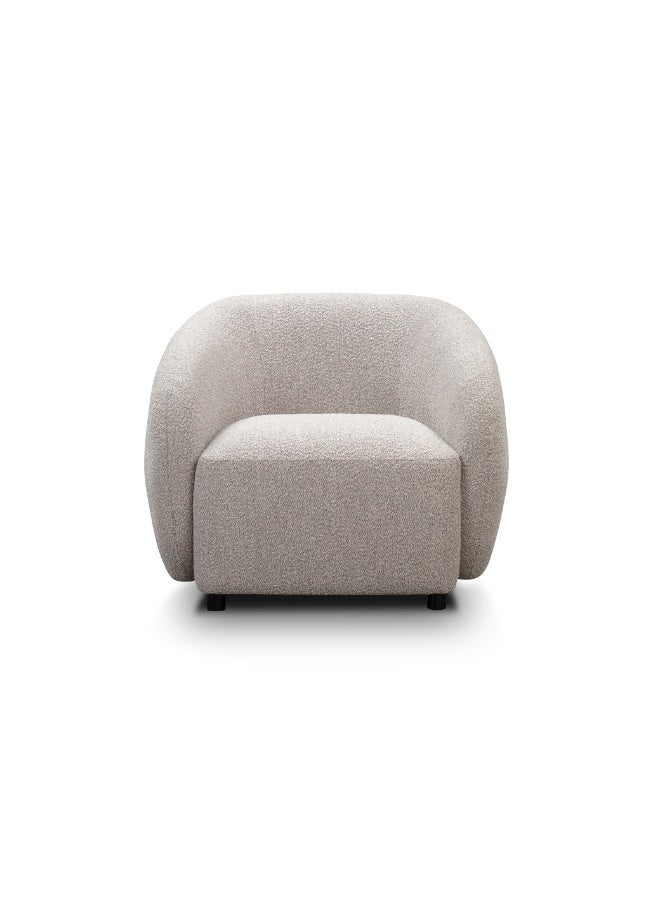 ROTAI ROTAI Aspen Armchair with 2-Year Warranty | Modern Accent Chair with Soft Fabric | D28 Foam | Spring Support | Solid Wood Frame | Living Room Armchair | Compact & Comfortable Seating.  - Image 1