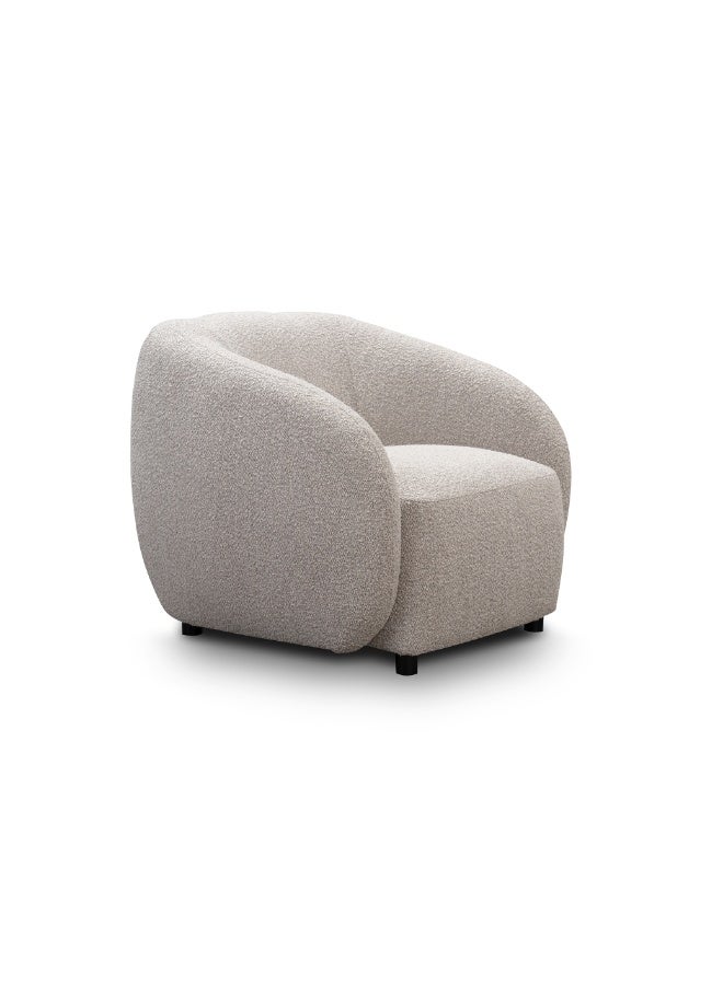 ROTAI ROTAI Aspen Armchair with 2-Year Warranty | Modern Accent Chair with Soft Fabric | D28 Foam | Spring Support | Solid Wood Frame | Living Room Armchair | Compact & Comfortable Seating.  - Image 2