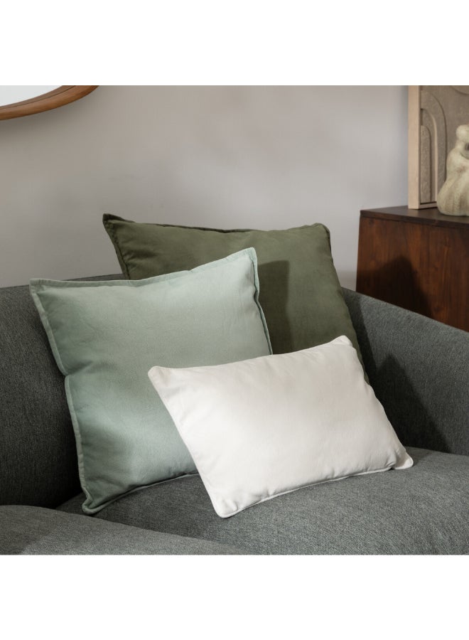 atmosphera Lilou High Quality Rectangular Shaped Cushion Ivory 30 x 50cm 146201A - Image 3
