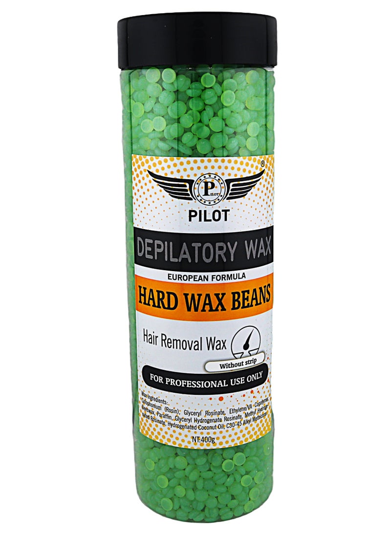 Pilot Depilatory Hair Removal Hard Wax Beans 400g - Image 1