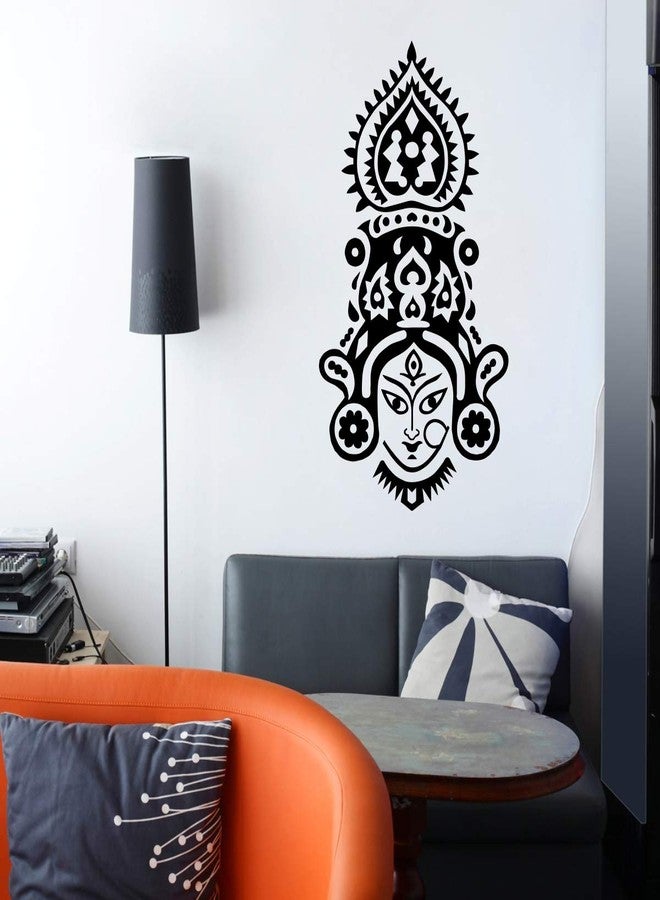 VCREATE DECOR ملصق حائط وشعار دورجا ما من VCREATE DECOR (فينيل PVC، المقاس 58 سم × 58 سم) - Image 2