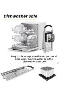 Beauenty Pasta Makers, Premium Grade Stainless Steel Pasta Makers, Efficient Homemade Pasta Makers, Dishwasher Safe Spaetzle Noodle Maker with Comfort Handle  - Image 5