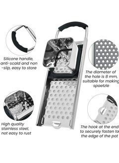Beauenty Pasta Makers, Premium Grade Stainless Steel Pasta Makers, Efficient Homemade Pasta Makers, Dishwasher Safe Spaetzle Noodle Maker with Comfort Handle  - Image 3