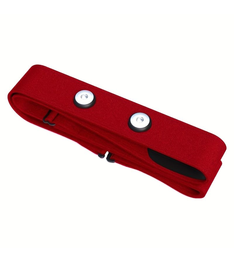 Adjustable Red Heart Rate Monitor Chest Strap Replacement for Polar H10 H9 H7 Sensors - Image 4
