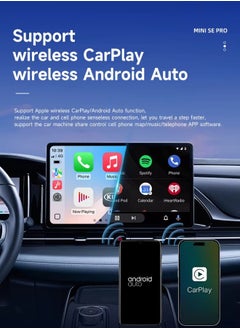 Carlinkit CarlinKit MINI SE Pro Wireless CarPlay Android Auto USB Dongle Smart Wireless Adapter WiFi Bluetooth Auto Connection Upgrade  - Image 4