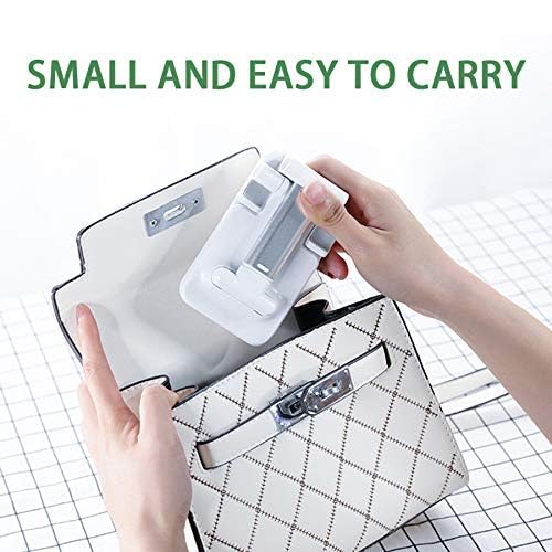 smars® Adjustable & Foldable Mobile Phone Stand Tab Holder for Table Desktop Home Office Compatible with Universal Smartphones and Tablets - Image 5