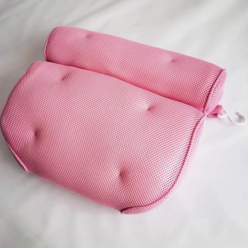 Supply Bathroom Suction Cup Bathtub Pillow Spa Pillow Bathtub Pillow 3D Mesh Bathtub Pillow Machine Washable - Image 1