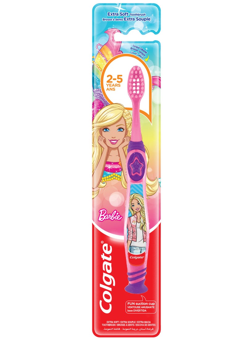 Colgate - Toothbrush Kids Barbie Extra Soft 2-5 years - Image 1