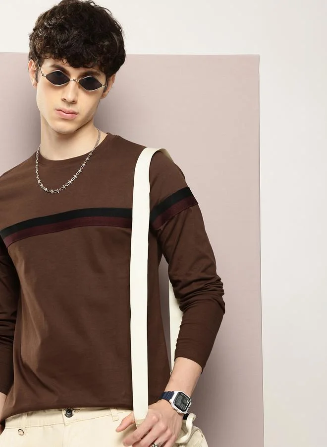 Dillinger Men Regular Fit Long Sleeve T-Shirt