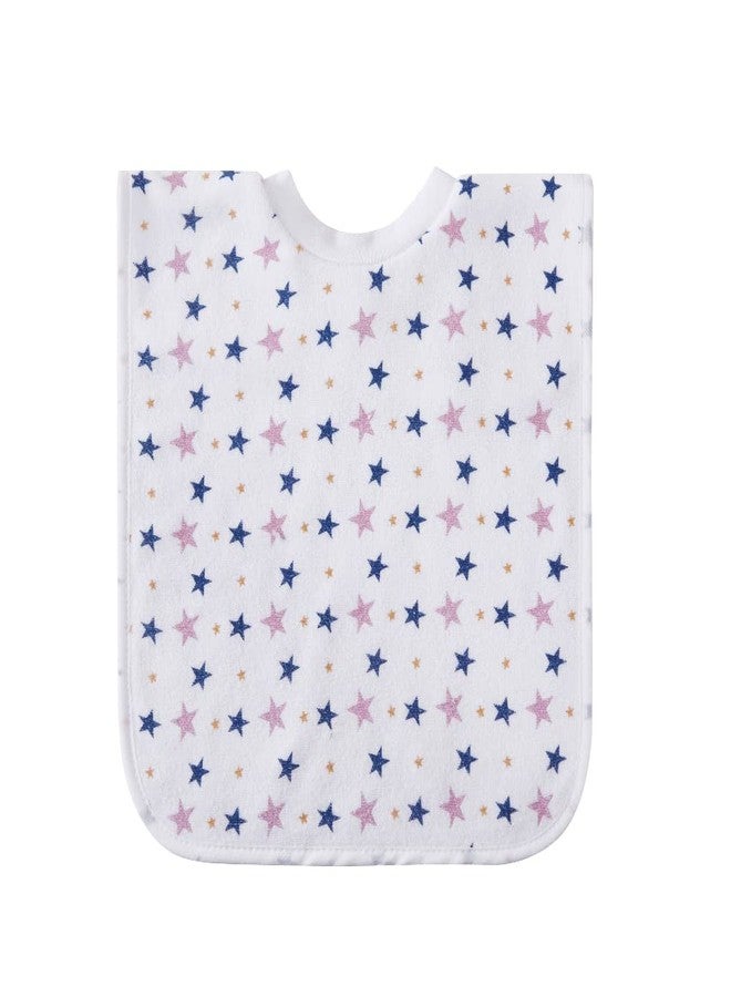 Big Softies Popover Bibs-Unicorn|Printed & Applique Embroidery|Soft Stretchable Rib Neck|Blended Cotton|Ultra Soft & Super Absorbent|For Drooling, Teething & Feeding|For Girls 6-36 Months|Pack of 3 - Image 3