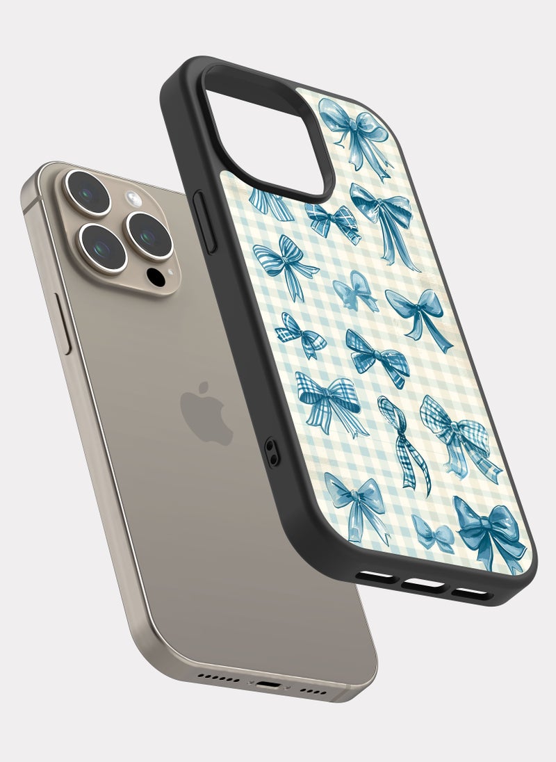 PXLAAT iPhone 15 Pro Max case cover Bow Pattern - Image 2