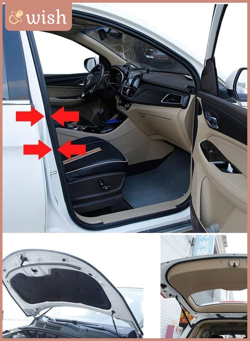 Wish Self Adhesive Automotive Rubber Weather Draft Seal Strip Weatherstrip for Car Window Door Weatherstrip  - Image 4