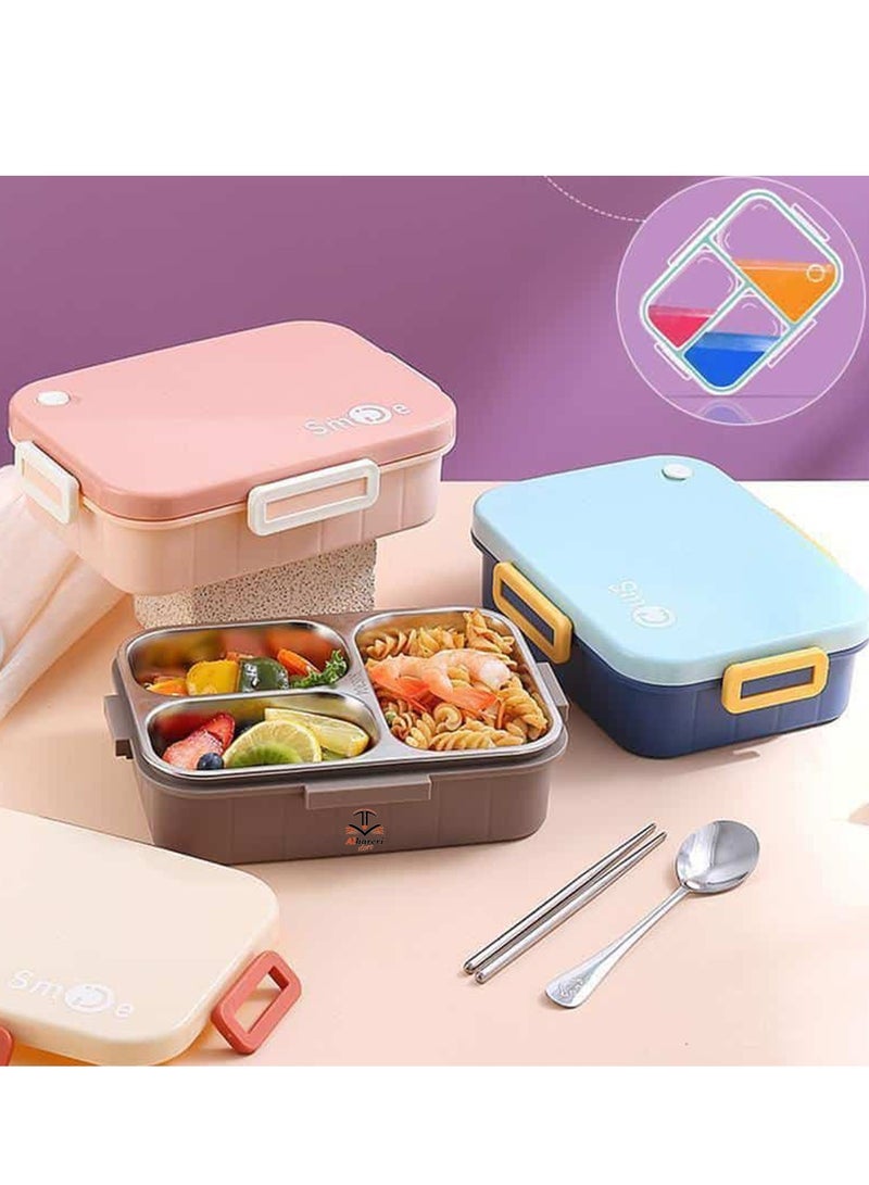 متجر الحريري صندوق علبة غداء فولاذي ستانلس ستيل 750 مل CX-2564 - Image 3