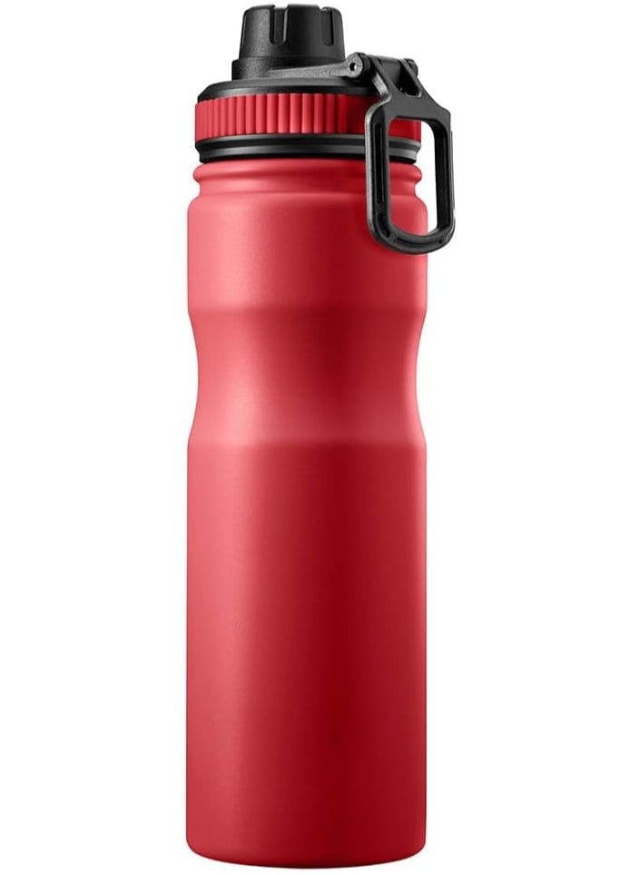TANK Tank Stainless Steel Water Bottle 650mL, Up to 12Hrs Cold, Red  - Image 3