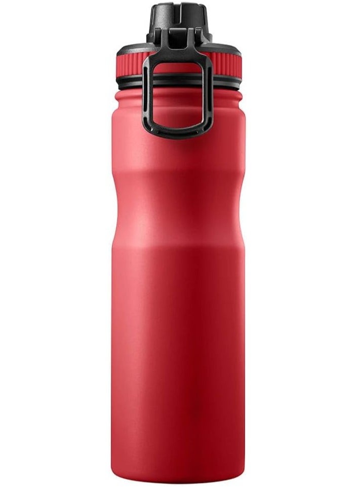 TANK Tank Stainless Steel Water Bottle 650mL, Up to 12Hrs Cold, Red  - Image 4